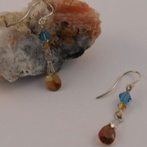 Boucles d'oreilles Par deux chemins Boucles d'oreilles Par deux chemins