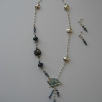 Collier Lotus argenté Collier Lotus argenté