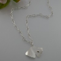 Pendentif Ginkgo biloba