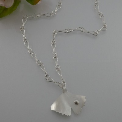 Pendentif Ginkgo biloba